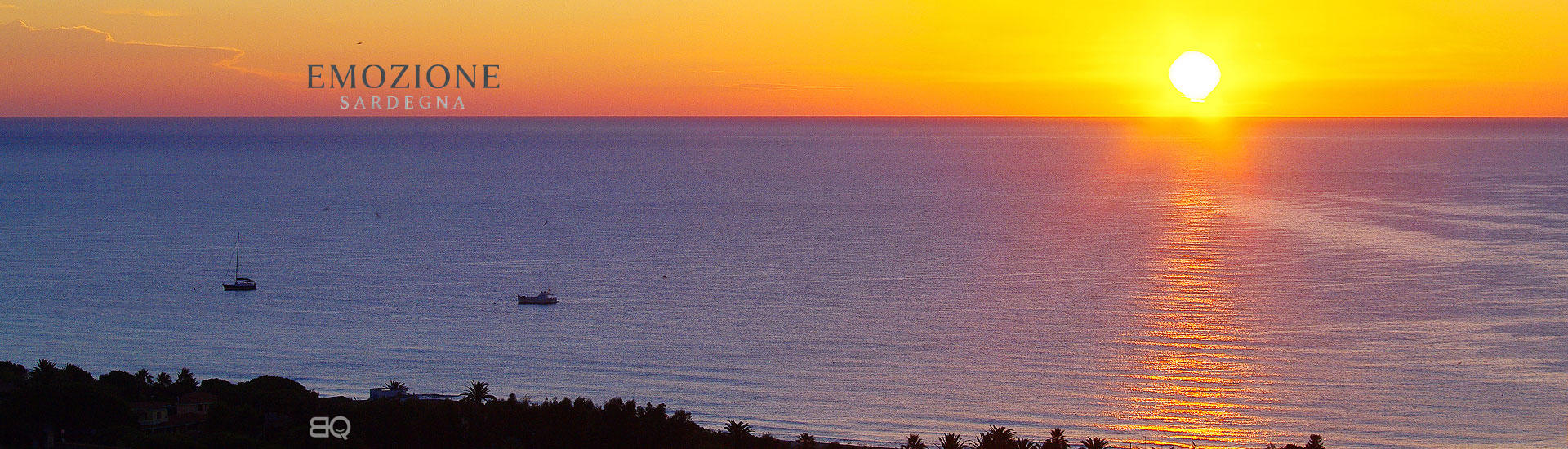 Emozione Sardegna per Domus Tour - tramonto a Costa Rei, vista da Monte Nai